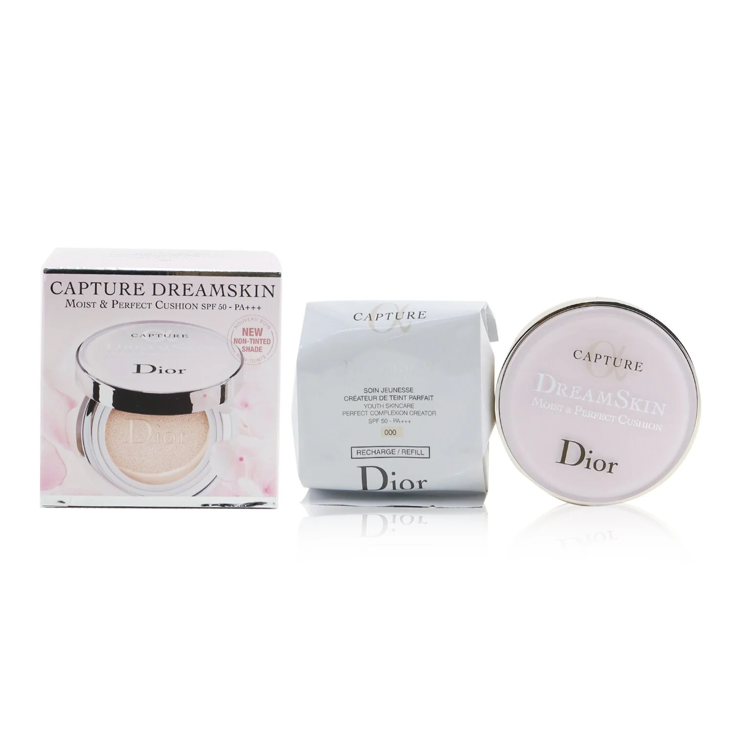 Christian Dior Capture Dreamskin Moist & Perfect Cushion SPF 50 With Extra Refill - # 030 (Medium Beige  2x15g/0.5oz