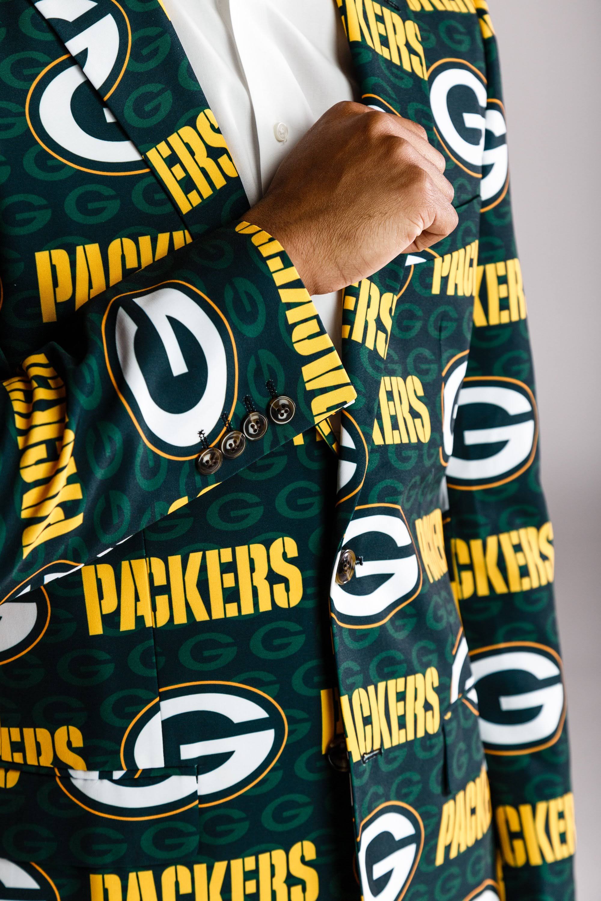 Packers Super Fan Blazer 42 Green u0026 Gold