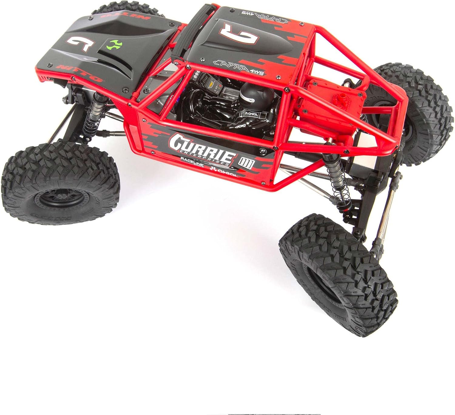 Axial RC Truck 1/10 Capra 1.9 4WS Unlimited Trail Buggy RTR (Batteries and Charger Not Included), Red, AXI03022T1
