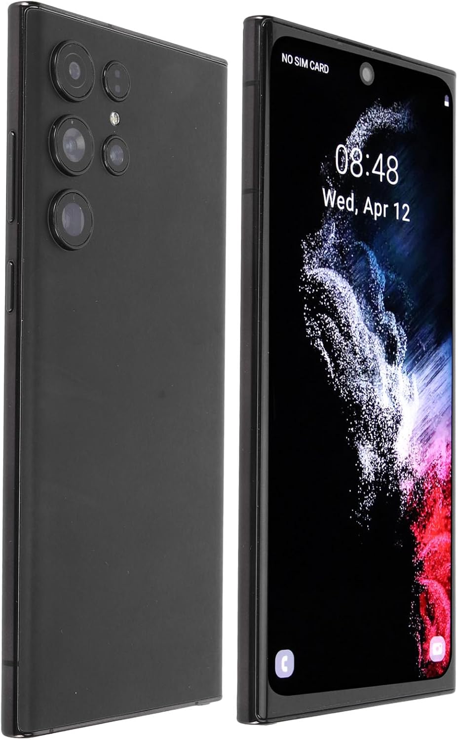 23 Plus Ultra Pro Cell Phone, Unlocked for Android 12 Smartphone with Stylus, 8GB RAM 128GB ROM, 6.5 HD Display, 16MP 24MP Dual Camera, Dual SIM, 5000mAh Battery (Black)
