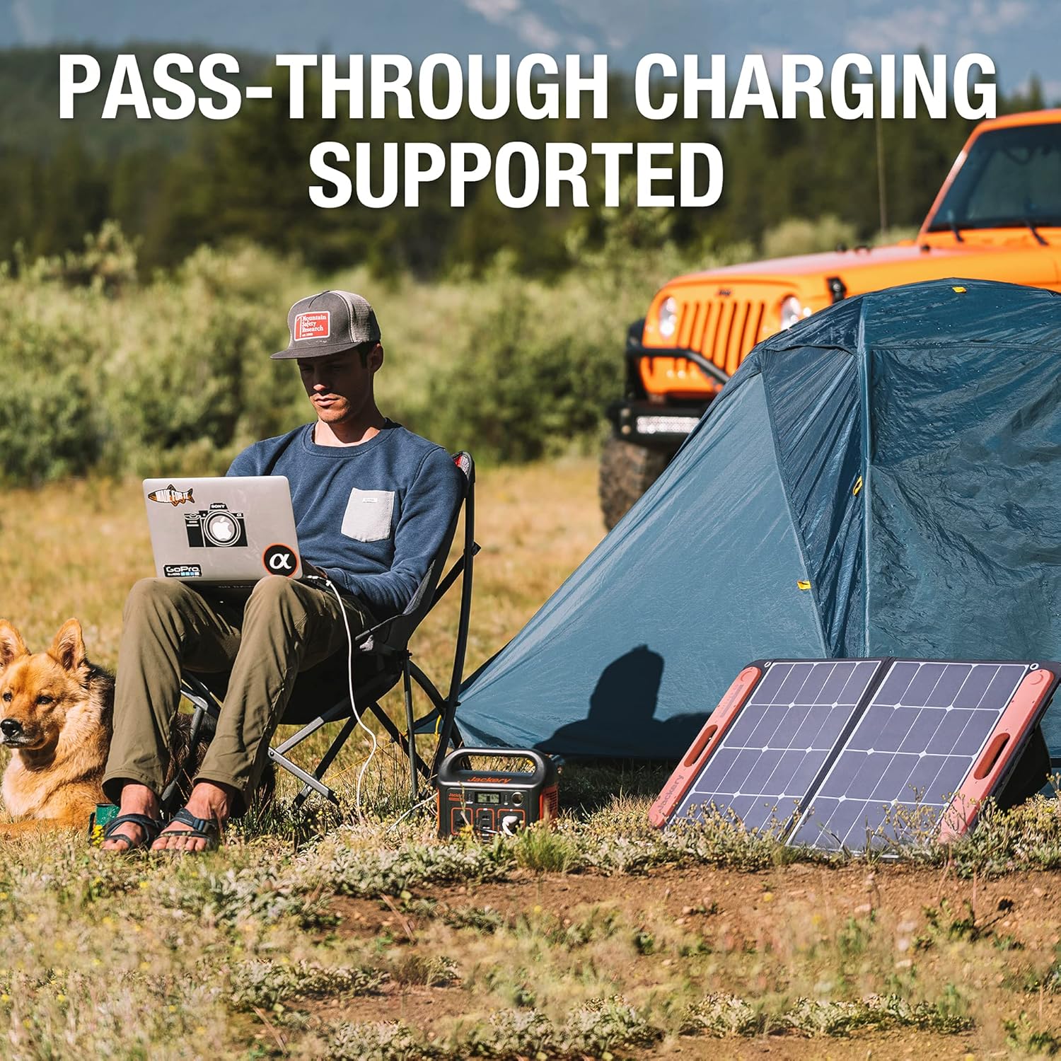 Jackery Portable Power Station Explorer 240, 240Wh Backup Lithium Battery, 110V/200W Pure Sine Wave AC Outlet, Solar Generator (Solar Panel Not Included) for Outdoors Camping Travel Hunting Emergency