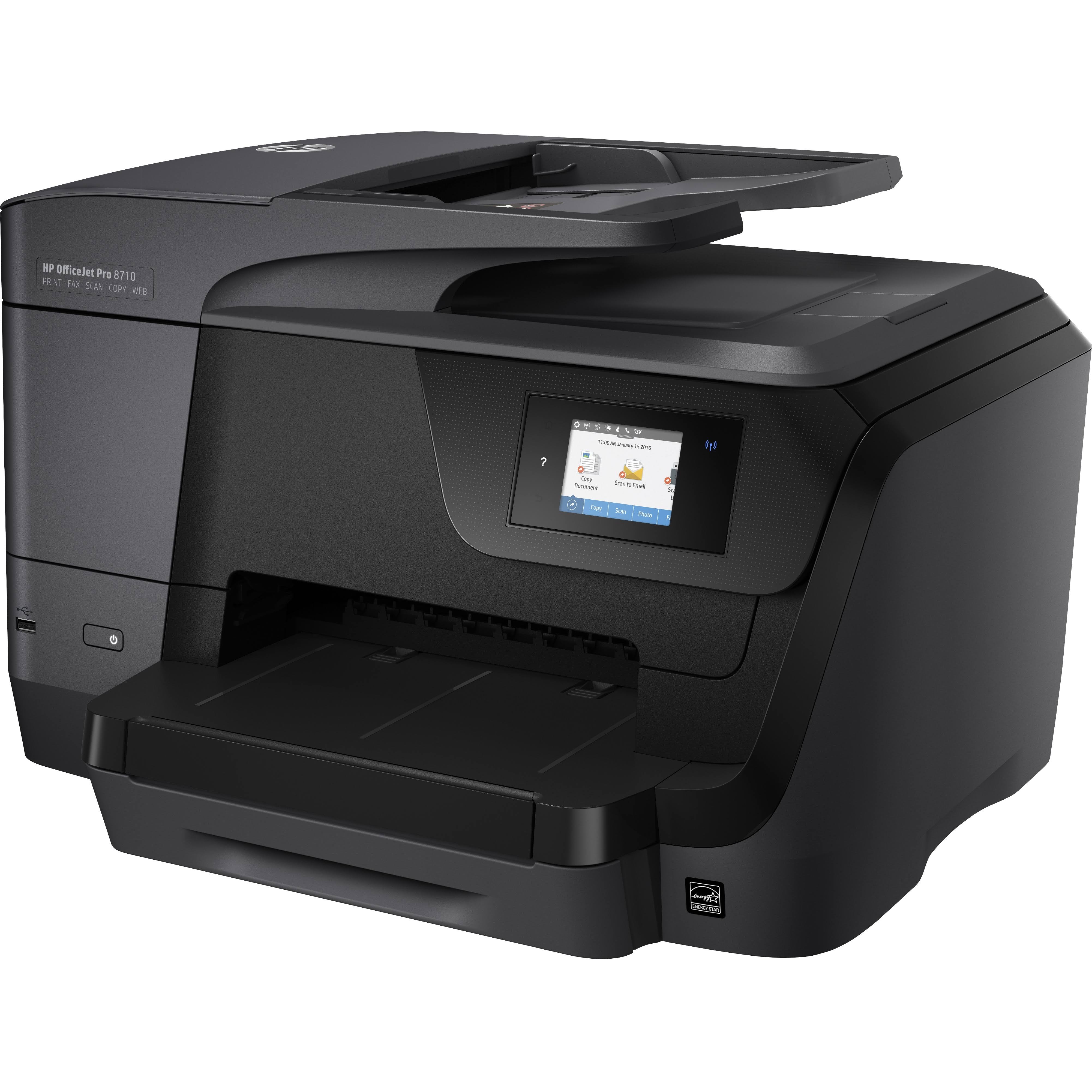 HP OfficeJet Pro 8710 Color Inkjet All-in-One Printer (M9L66A)