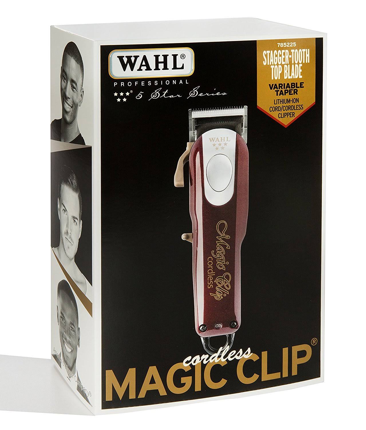 Wahl All-in-One Professional Barber Clipper/Trimmer, Red