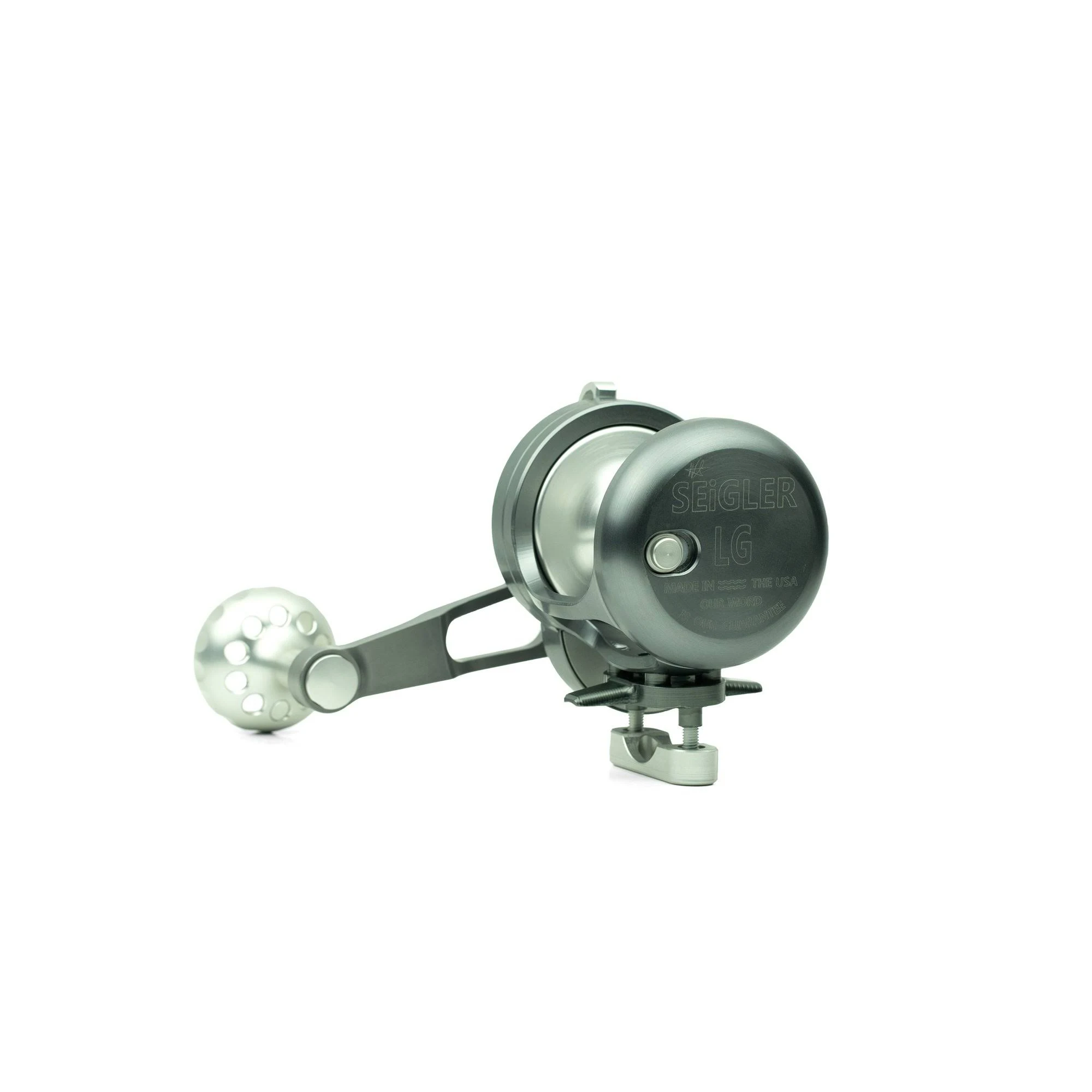 Seigler Large Game Baitcast Reel Smoke Blue RH