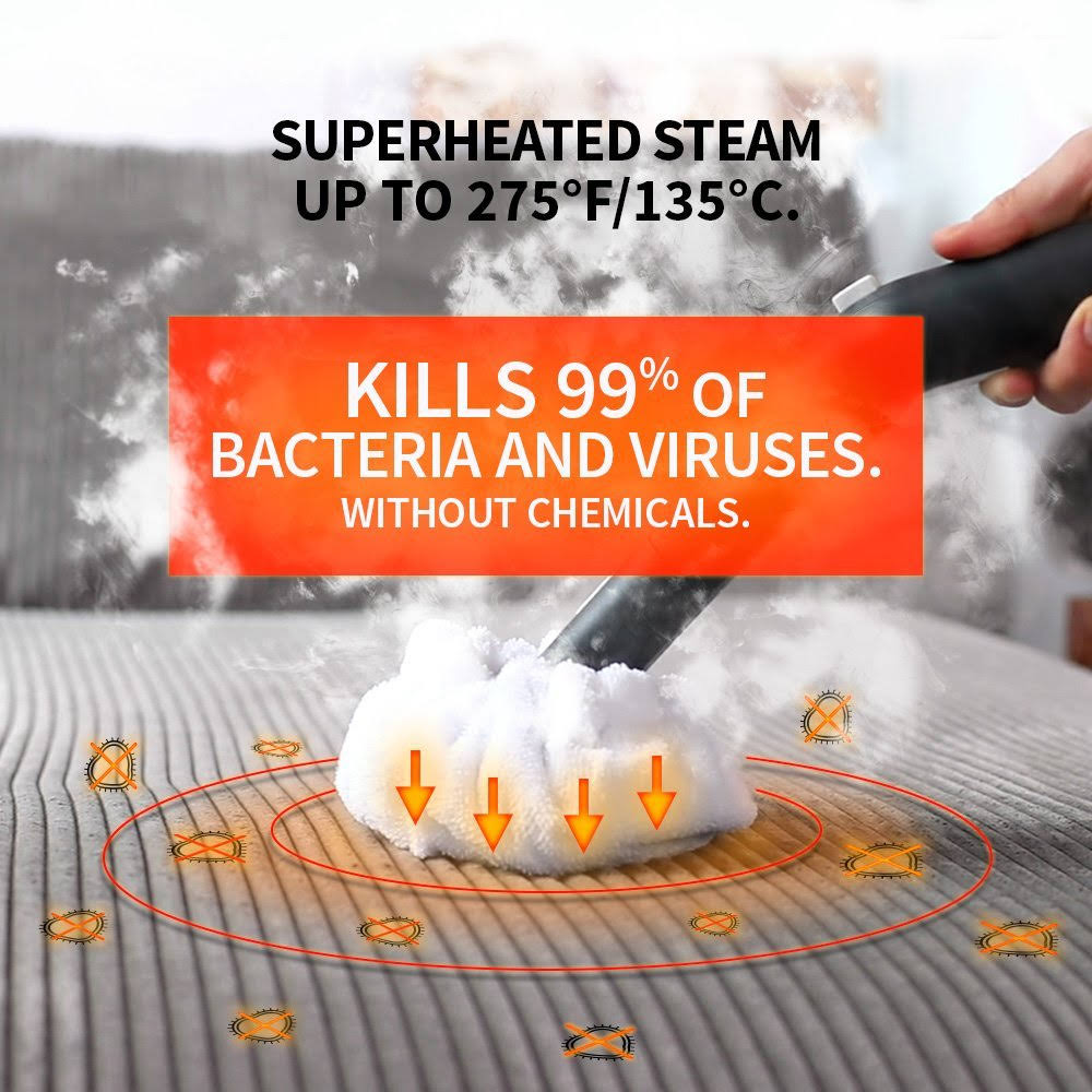 Dupray Neat Steam Cleaner Best Multipurpose Heavy Duty Steamer for Floors Cars and More
