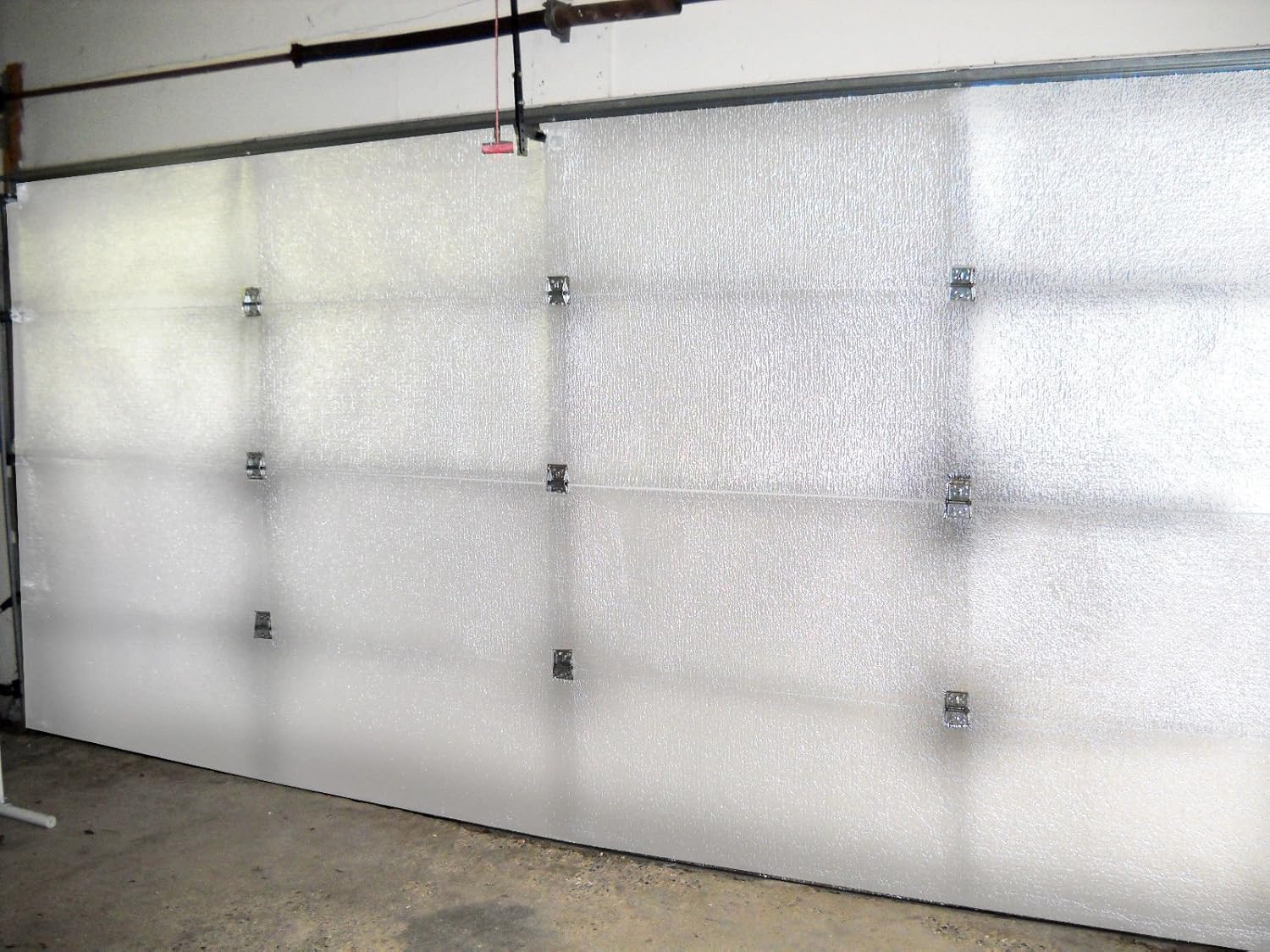 NASATECH 2 Car 5 Panel Double Garage Door Insulation Kit (16x8 18x8) (180sqft)