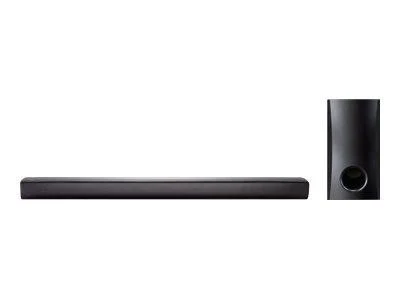 LG NB2540 - Sound bar system - for home theater - 2.1-channel - wireless - Bluetooth - 120 Watt (total)