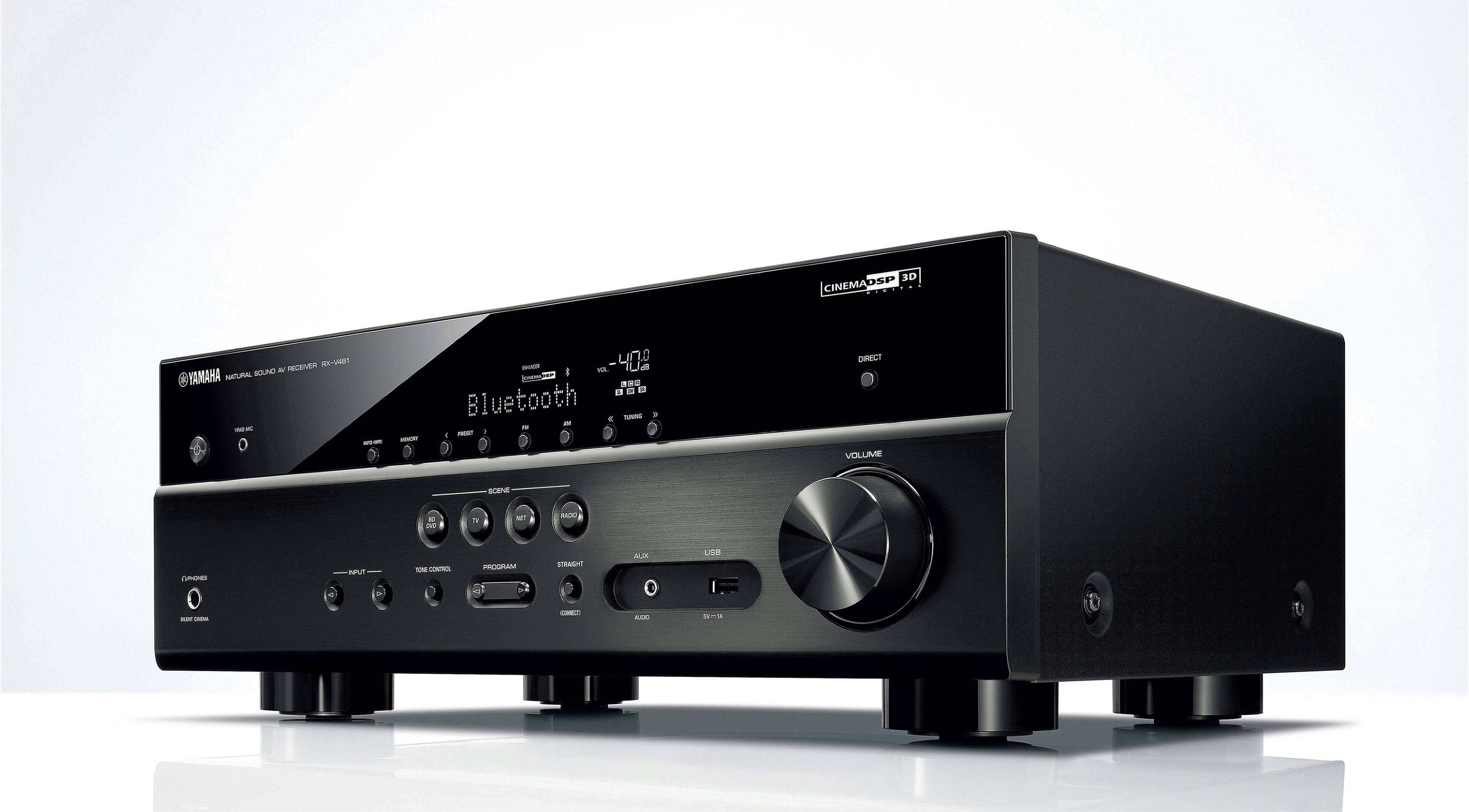 Yamaha RX-V481 5.1-Channel Network A/V Receiver (Black)
