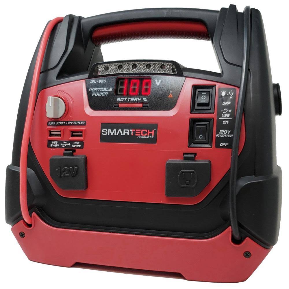 Smartech JSL-950 Power Station with Jump Starter and Air Compressor