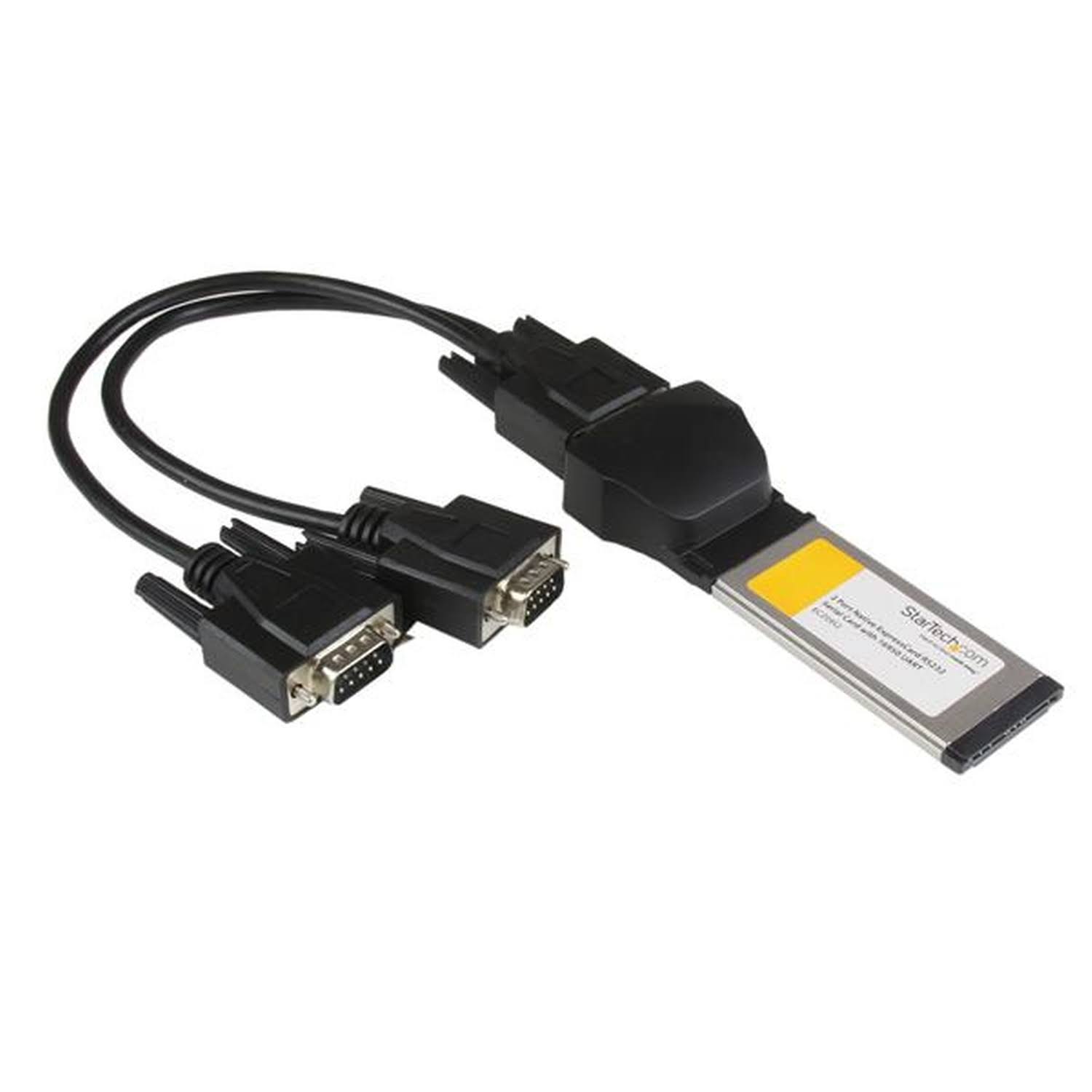 StarTech.com 2 Port Native ExpressCard RS232 Serial Adapter Card EC2S952
