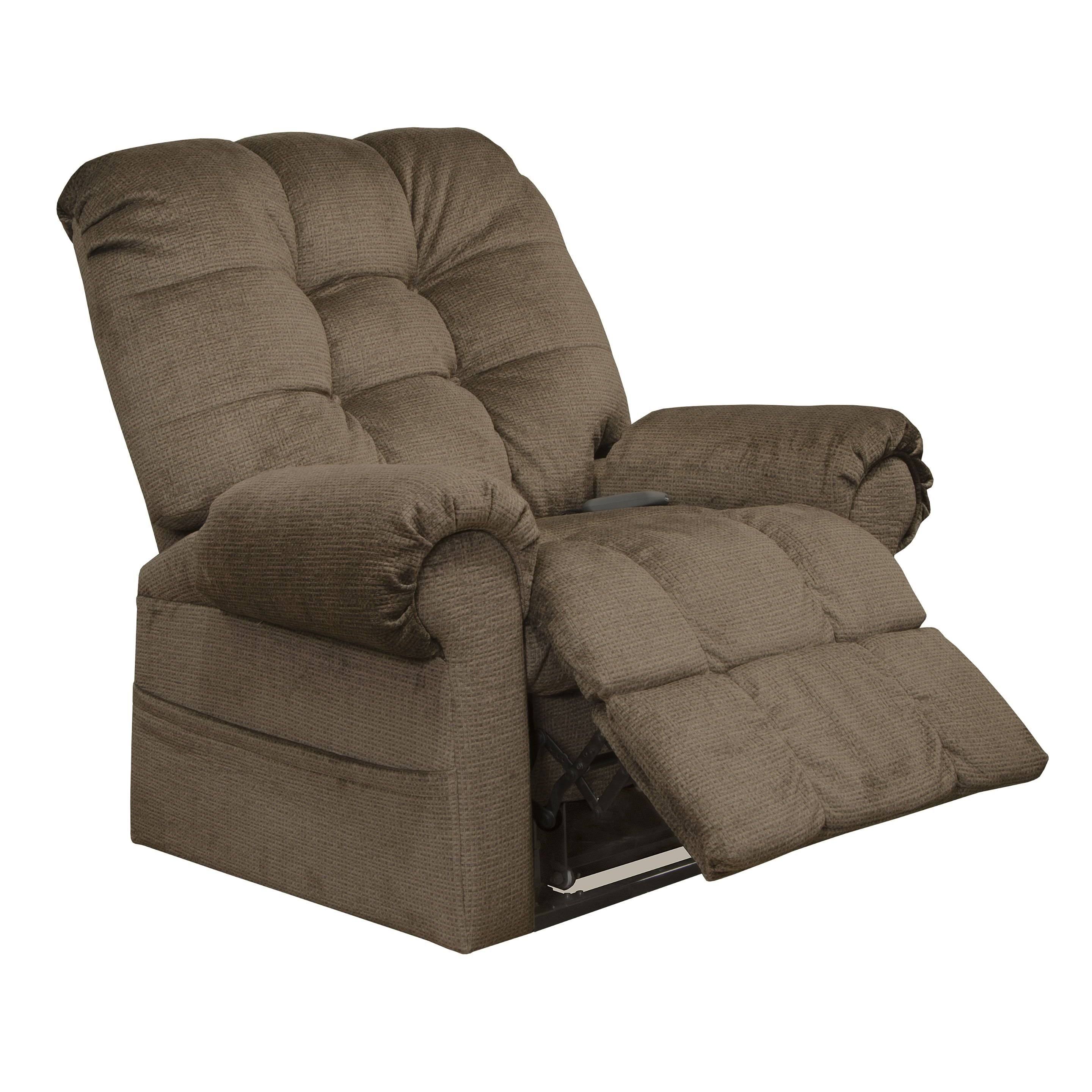 Catnapper - Omni Power Lift Chaise Recliner in Truffle - 4827-2008-45