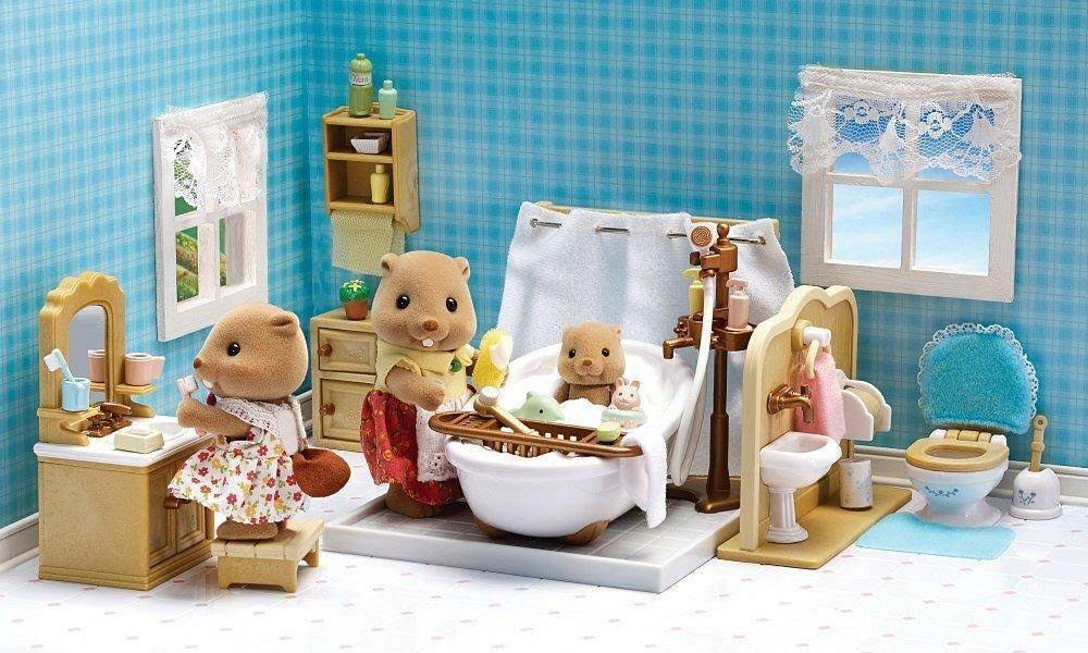 Calico Critters Deluxe Bathroom Set