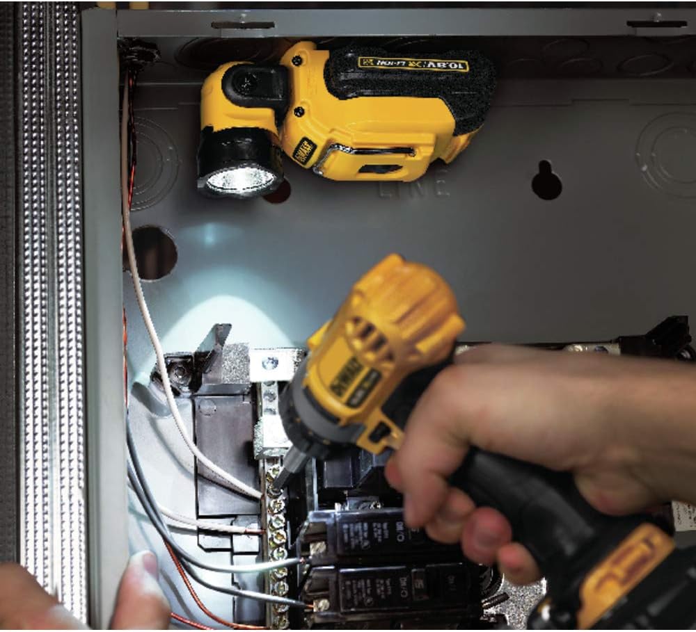 DEWALT 12V MAX LED Work Light, Hand Held (DCL510) , Yellow Pack of 2
