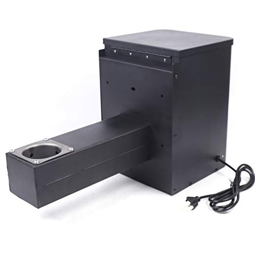 Pellet Smoker Hopper Assembly Kit, Intelligent Digital Temperature Controller Electric Wood Pellet Smoker Grill Part for Grill, Smoke, Bake, Roast, Braise, and BBQ (Mechanical Knob)