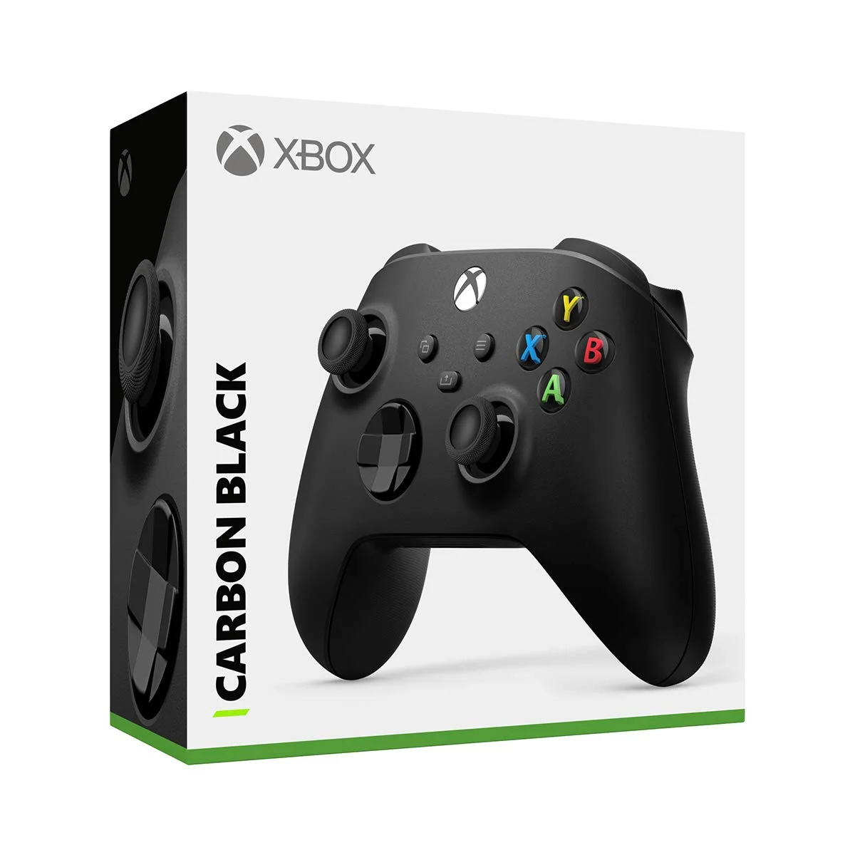 Xbox Series S 512GB All-Digital Holiday Bundle Console with Extra Carbon Black Controller and Surge StarterPack