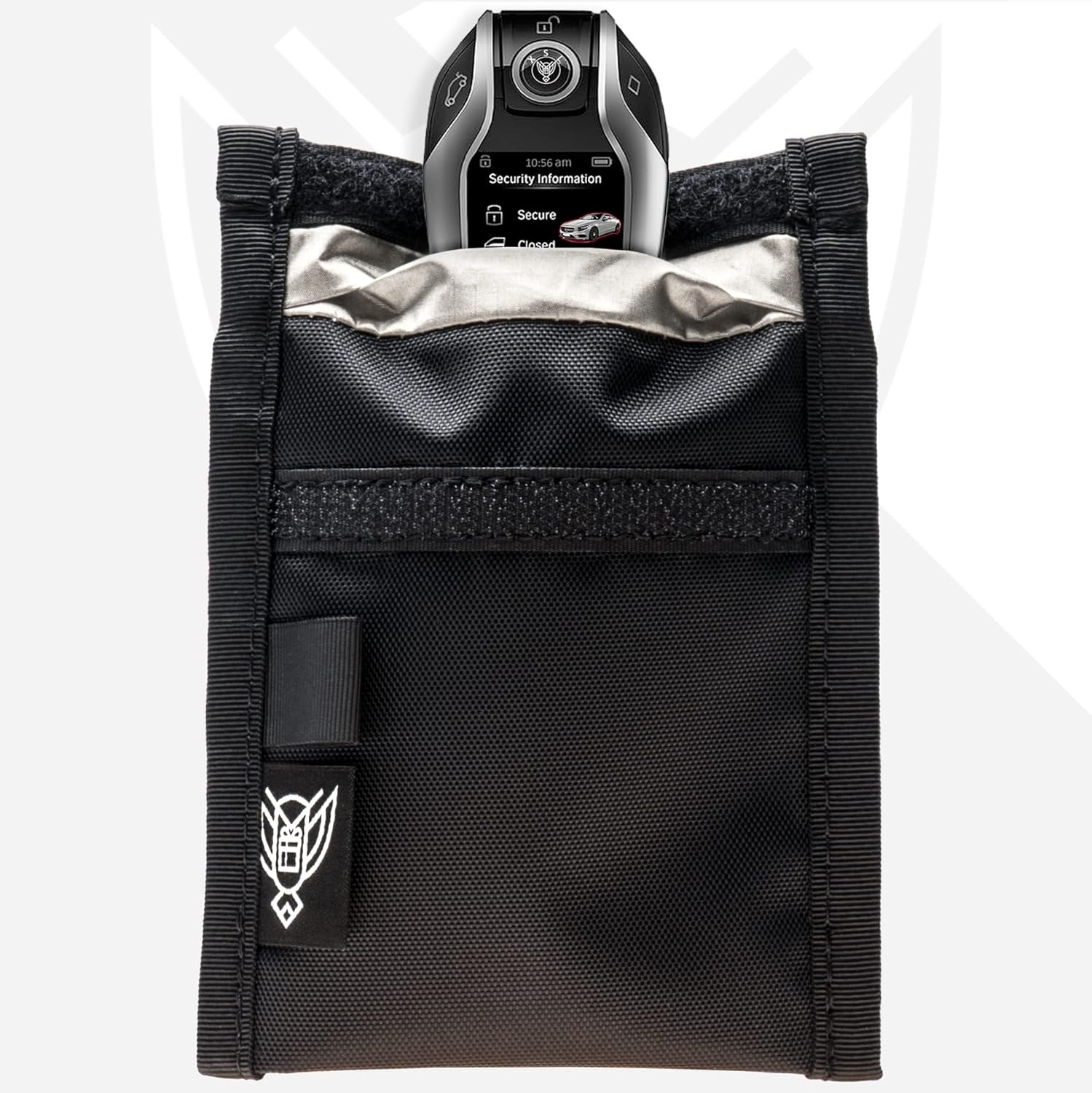 Xtreme Sight Line ~ Xecutive Faraday Bag for Phones and Other Small Electronics ~ Data Security for Executive Travel ~ Shoulder Strap Included ~ Tracking/Hacking Defense