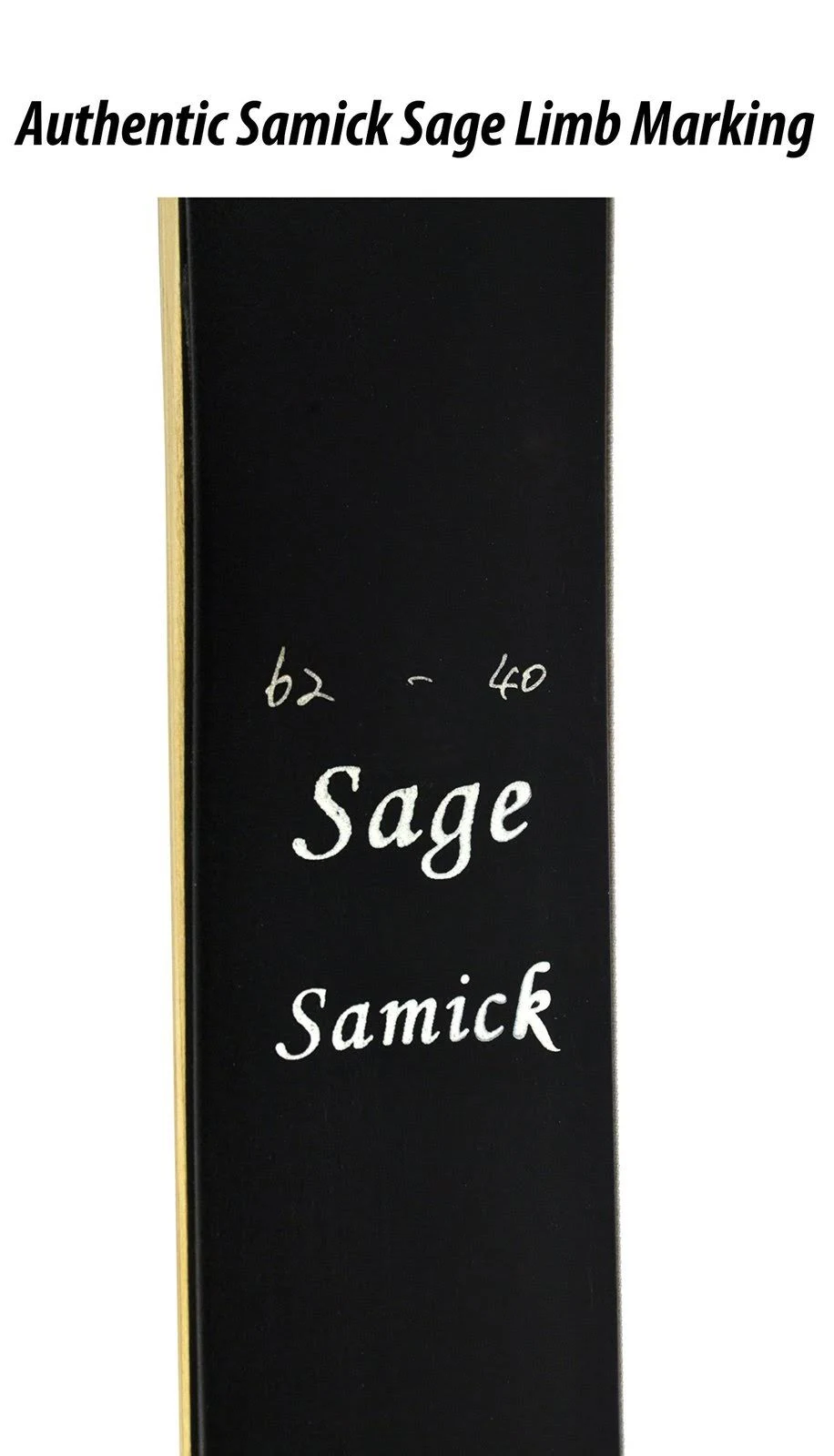 Samick Sage Traditional Takedown 62 inch Recurve Bow - Right Hand 50#
