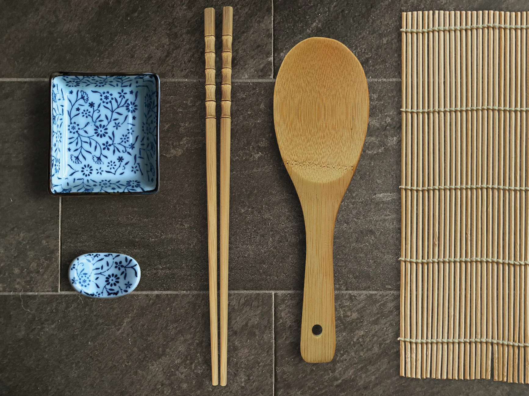 SUSHI MASTER SET by The Asian Table. 12-Piece Deluxe Sushi Making Kit for the Asian cuisine aficionado and the foodie adventurer. Learn how to make sushi and create your own rolls