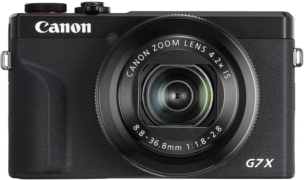 Canon PowerShot G7 X Mark III Digital Camera (Black) (3637C001), 64GB Memory Card, 2 x Battery, Corel Photo Software, Charger, Card Reader, LED Light + More (Renewed)