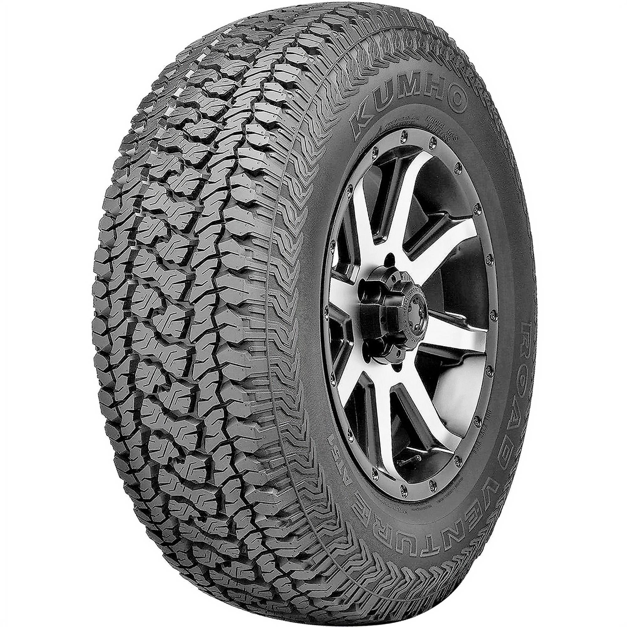 Set of 4 (FOUR) Kumho Road Venture AT51 265/65R17 112T A/T All Terrain Tires Fits: 2005-15 Toyota Tacoma Pre Runner, 2000-06 Toyota Tundra Limited