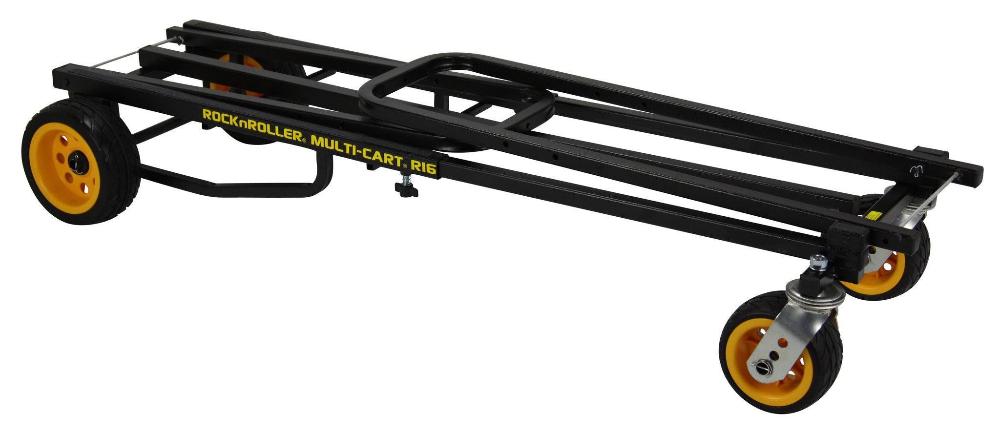 Rock N Roller R16RT Ground Glider Multi-Cart, Black
