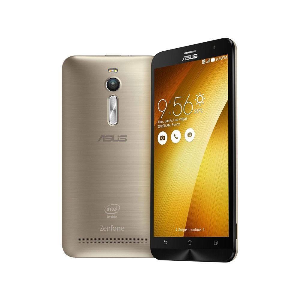 Asus Zenfone 2 ZE551ML Dual SIM Factory Unlocked 5.5&& IPS Display 4GB Ram 64GB Internal 13MP Camera Phone - Gold