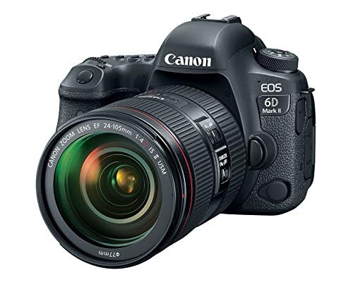 Canon EOS 6D Mark II Digital SLR Camera Body (Renewed)