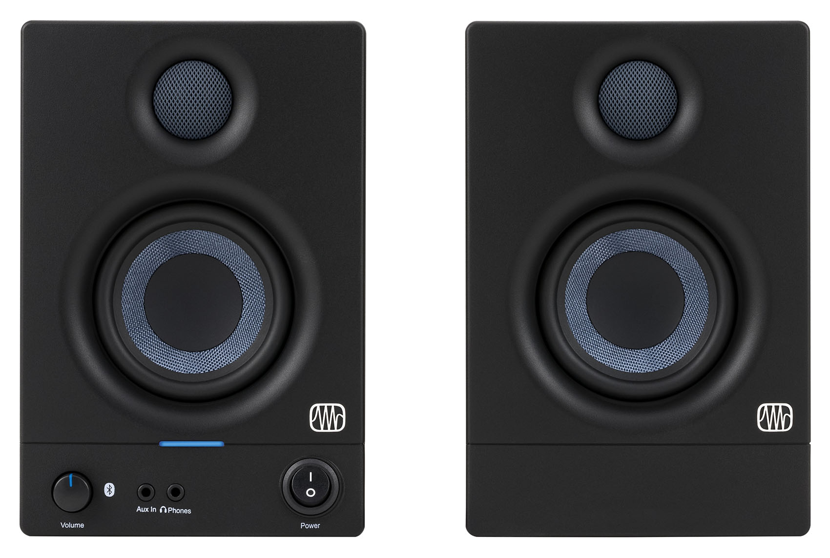 Pair Presonus Eris 3.5BT 2nd Gen 3.5" Studio Monitors w/Bluetooth+Recording Mic