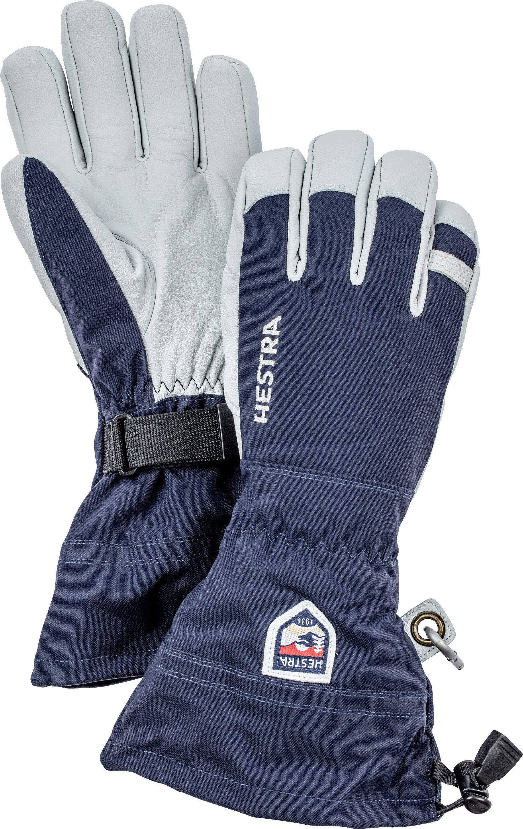 Hestra Army Leather Heli Ski Glove - Navy