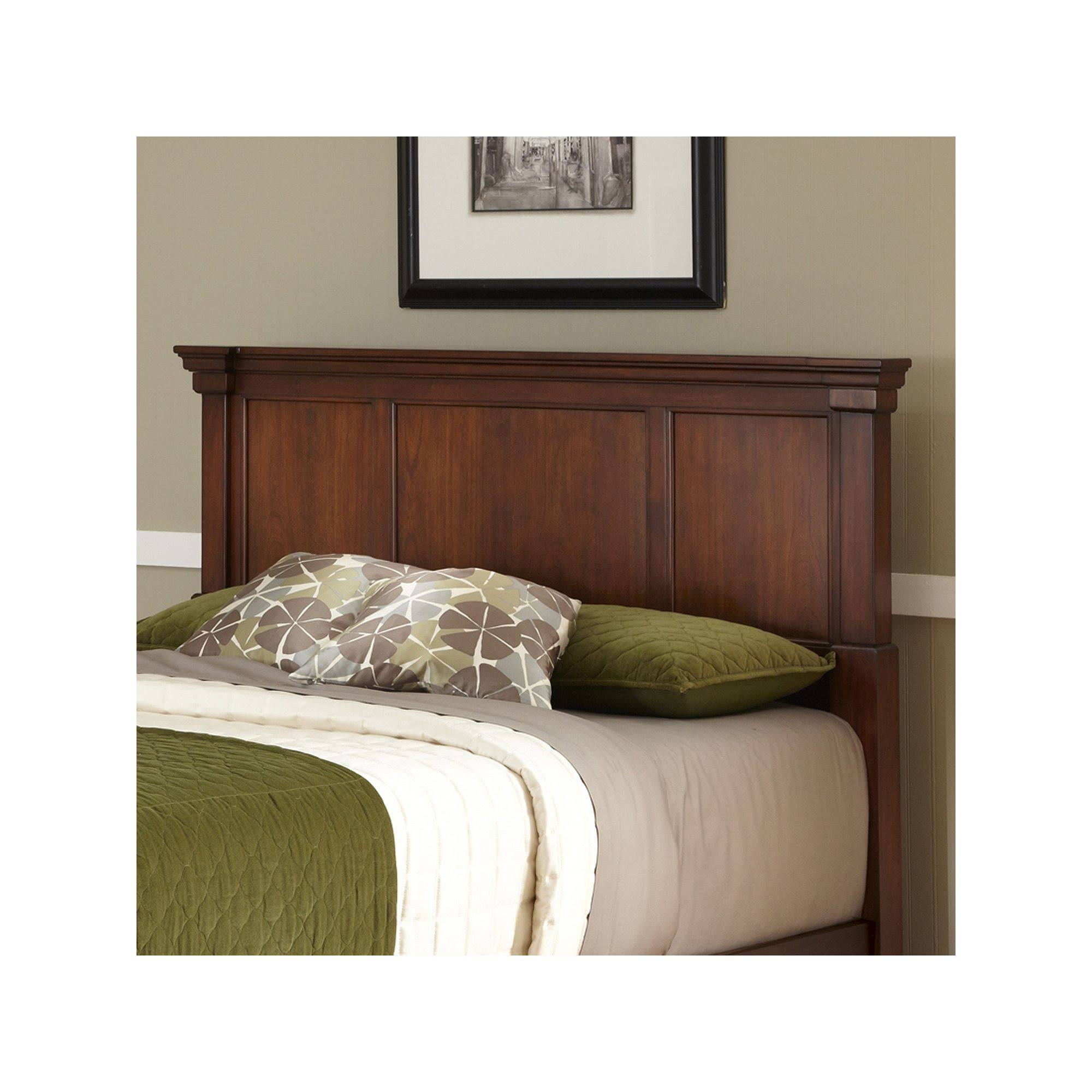Home Styles Aspen Headboard in Rustic Cherry-King-California King
