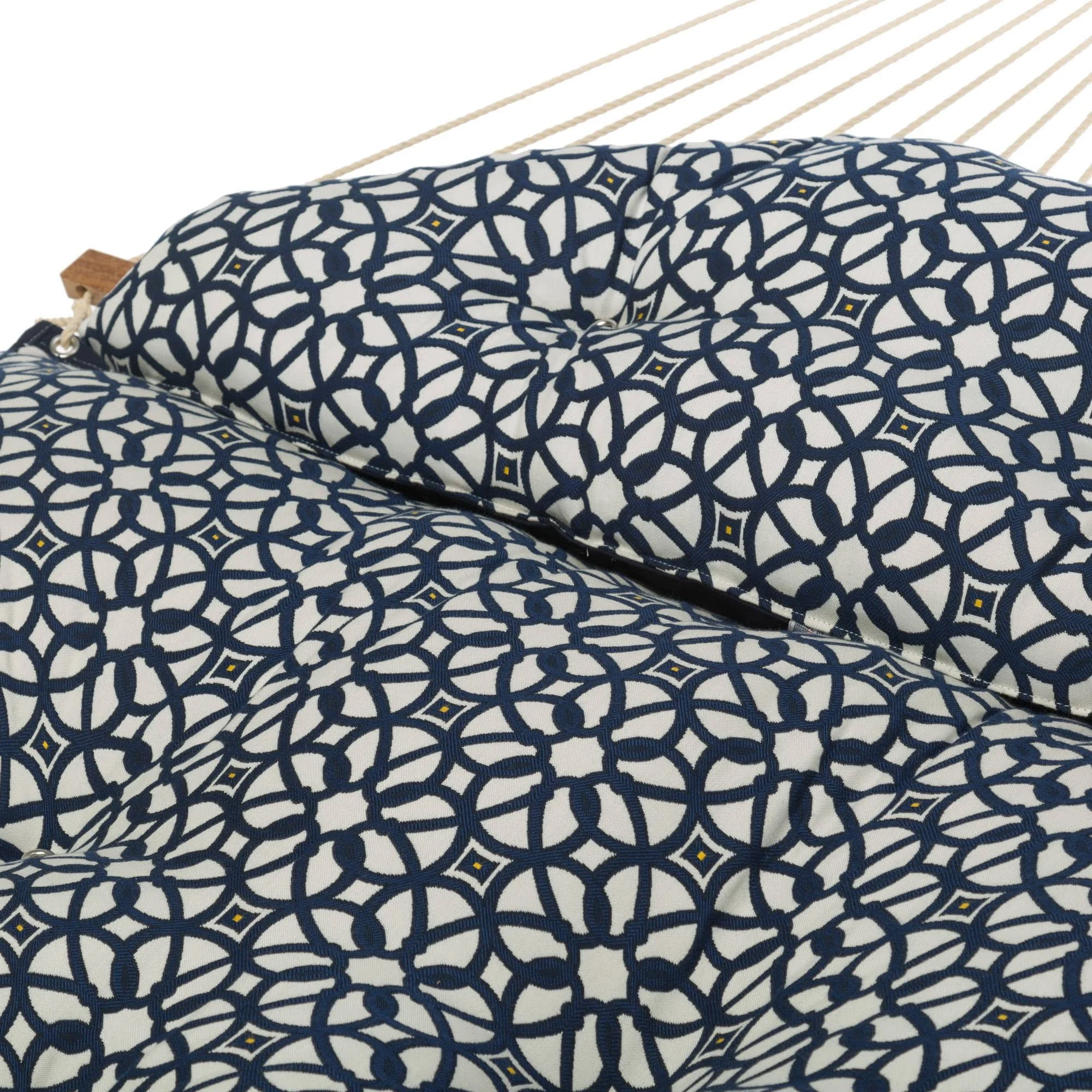 Hatteras Hammocks Tufted Hammock - Luxe Indigo