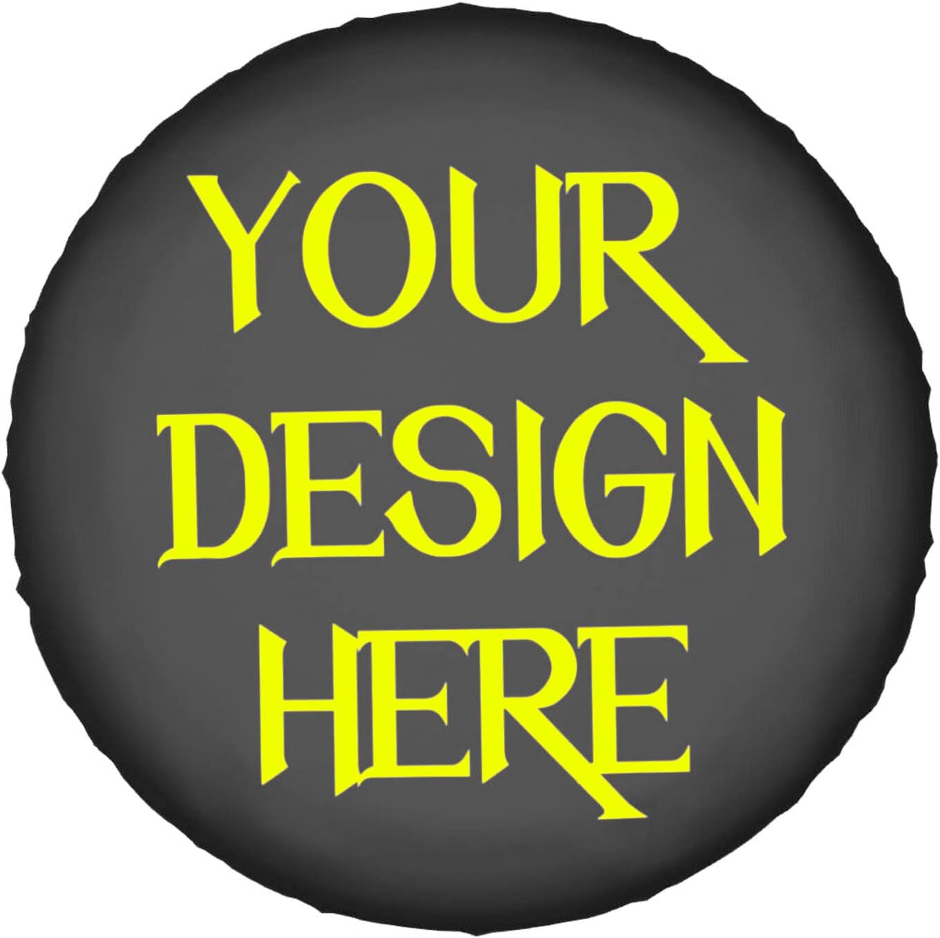 Custom Spare Tire Cover, Add Your Own Personalized Waterproof Universal Wheel Tire Protector with Picture Text Fit for for Jeep,Trailer, Rv, SUV and Many Vehicle (16 inch) Pack of 2