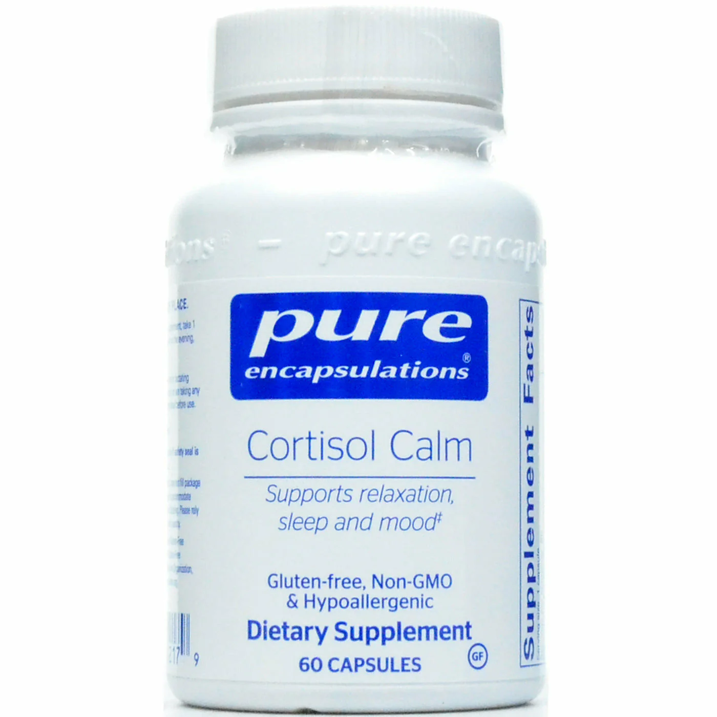 Cortisol Calm by Pure Encapsulations - Kansas Nuitrition - HNZSDS