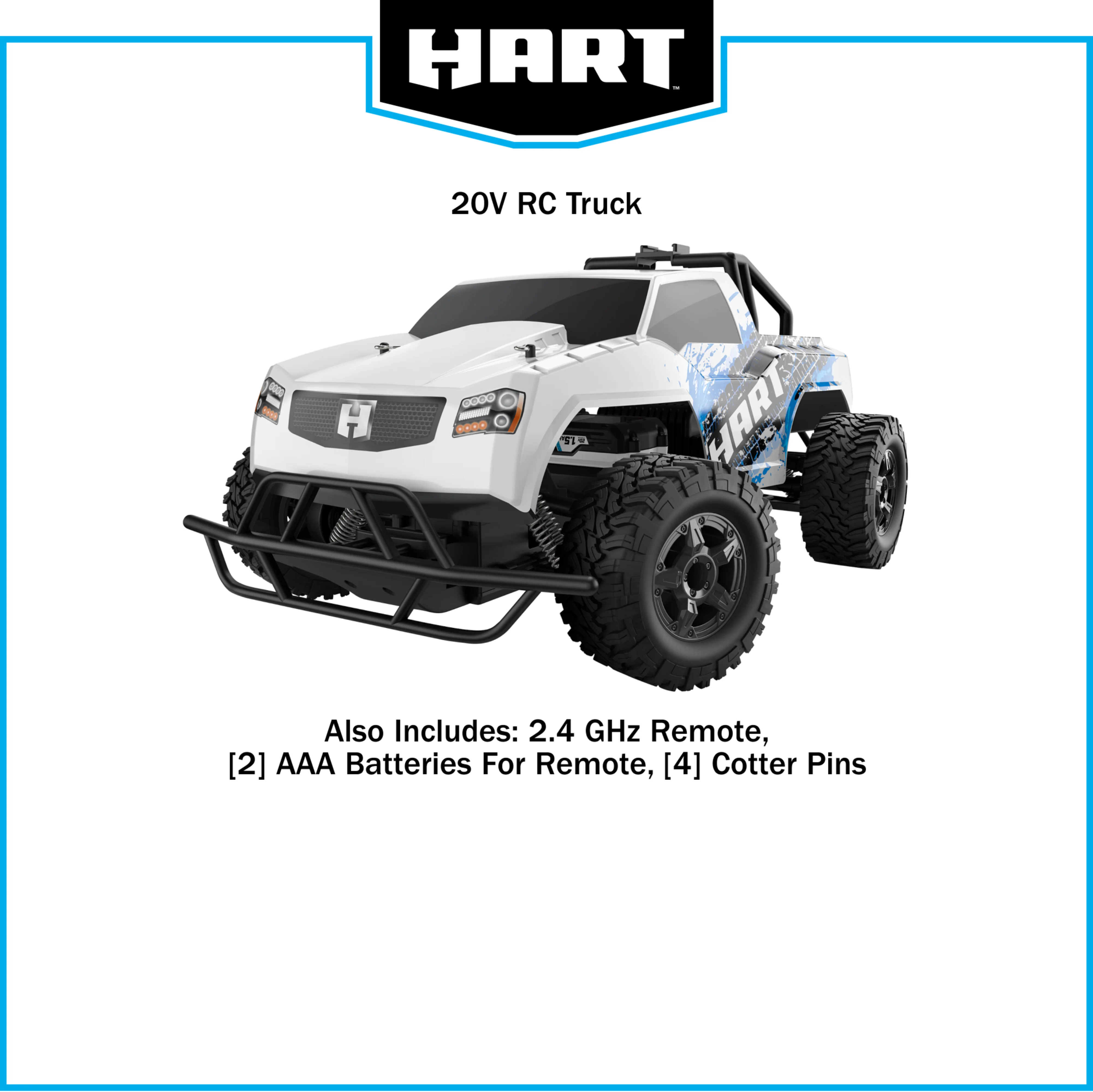 HART 20-Volt RC Truck (Battery Not Included)