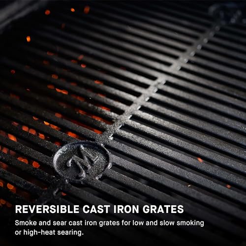 Masterbuilt? Gravity Series? 800 Digital Charcoal Grill, Griddle and Smoker with Digital Control, App Connectivity and 800 Cooking Square Inches in Black, Model MB20040221