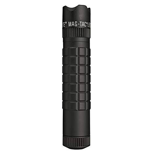 Maglite Mag-tac LED Flashlight (Crowned BEZEL, Matte Black) SG2LRA6