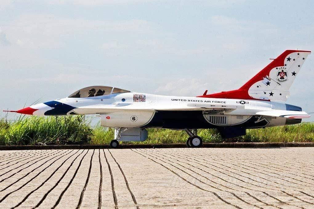 Freewing F-16C Super Scale Thunderbirds High Performance 90mm EDF Jet - PNP