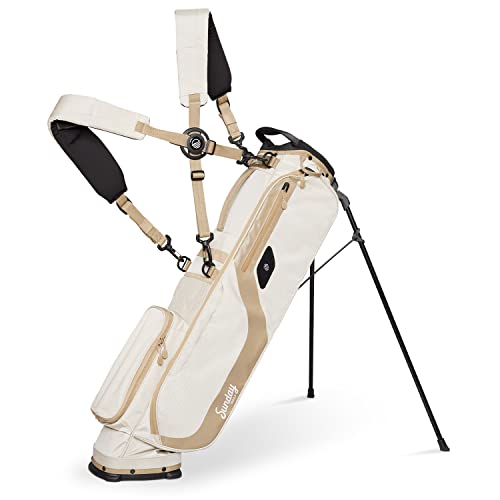 Sunday Golf El Camino Bag - Lightweight Sunday Golf Bag with Strap and Stand – Easy to Carry – Golf Stand Bag for The Driving Range, Par 3 and Standard Courses, 3.9 pounds