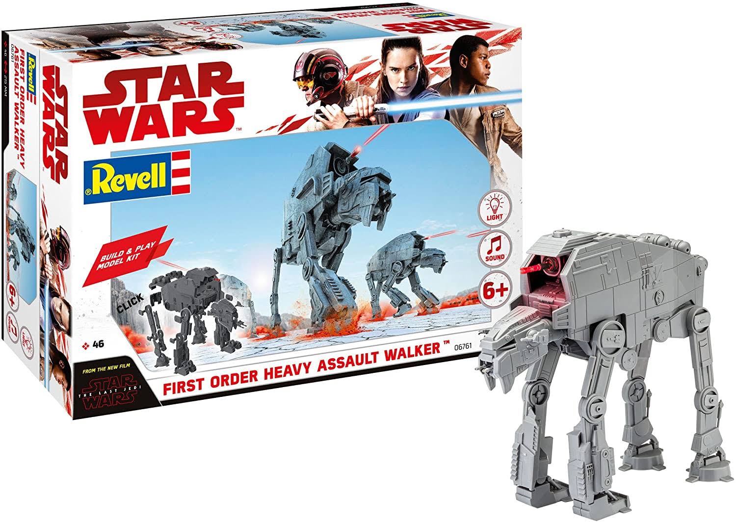 Revell Build u0026 Play First Order Heavy Assault Walker Star Wars-1/164