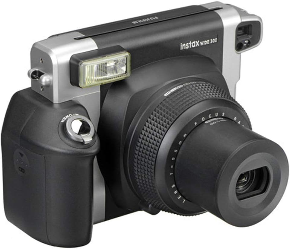 Fujifilm Instax Wide 300 Instant Camera + Fujifilm Instax Wide Instant Film Twin Pack (16385995) + Energizer Batteries (4 Pack) + Case for Fuji Wide 300 Camera
