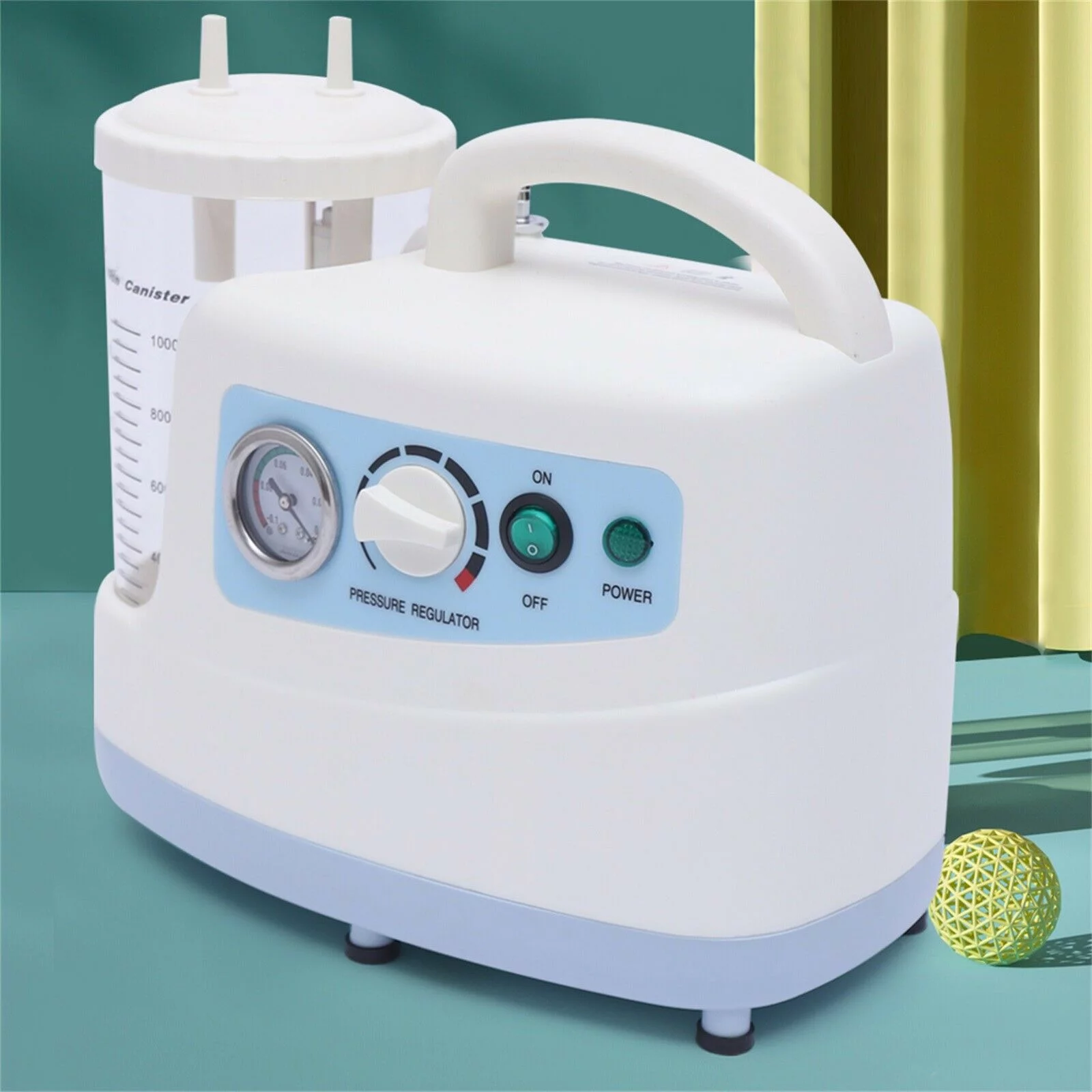 1000ML Suction Unit Medical Vacuum Phlegm Emergency Aspirator Machine Portable
