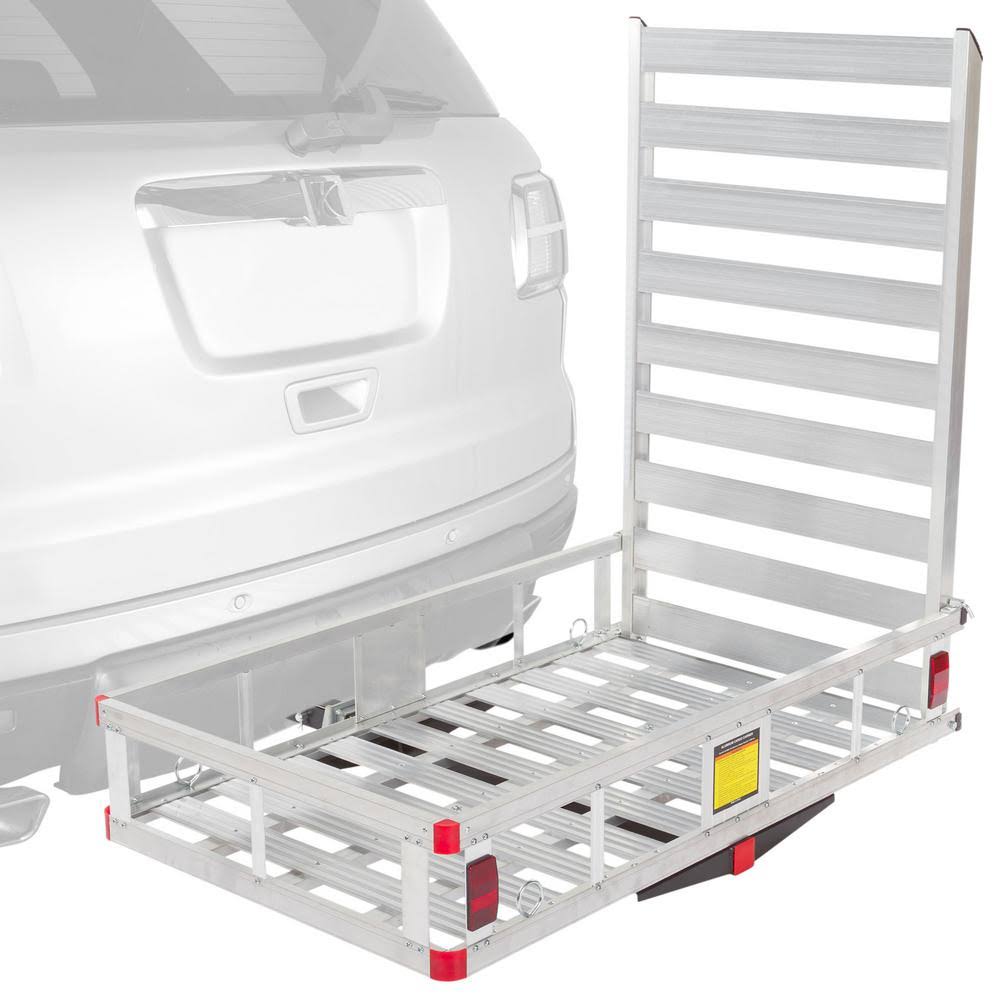 Silver Spring Economy Hitch Mounted Mobility Scooter Carrier Rack with Ramp 2024 Best Sellers