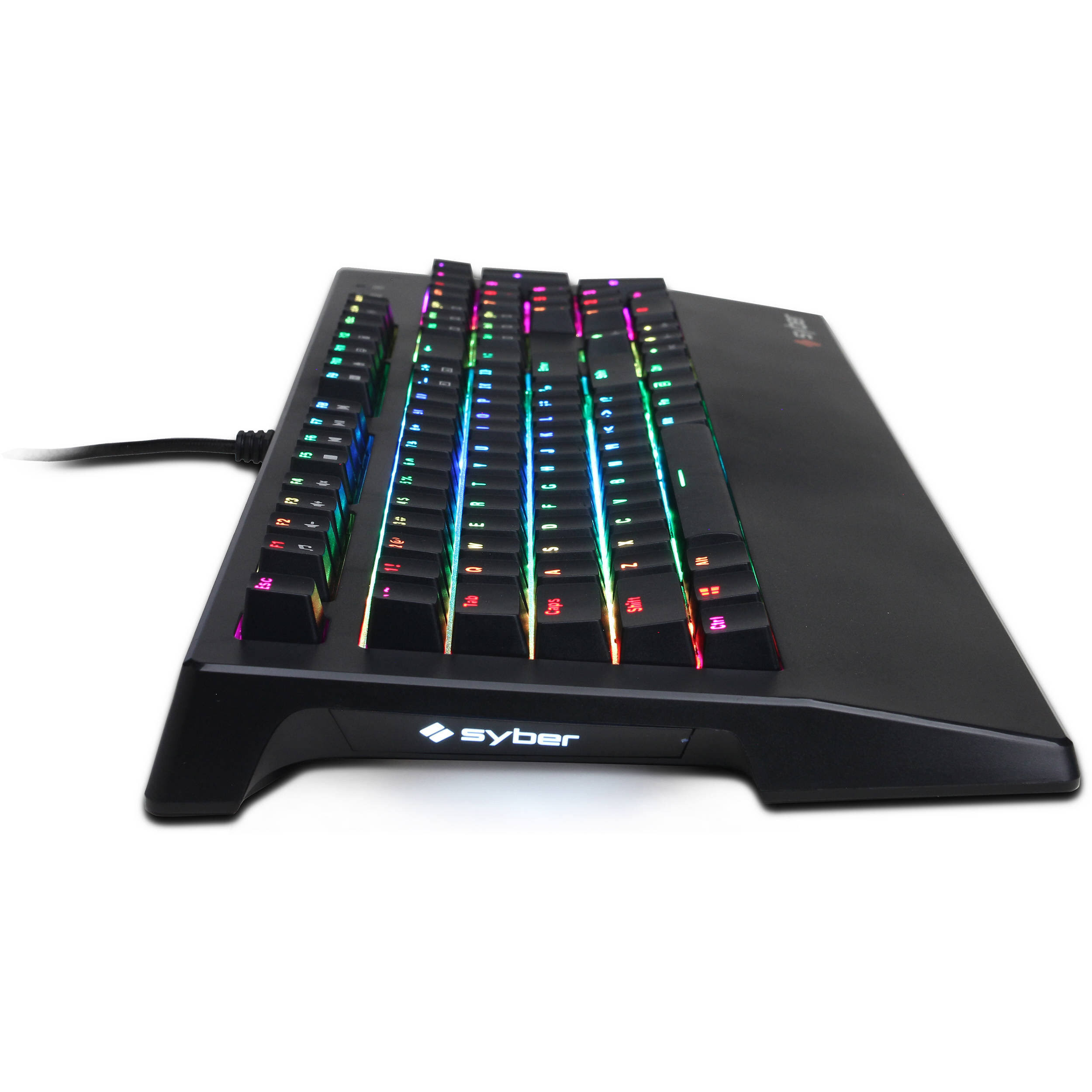 Cyberpowerpc Syber K1 RGB Mechanical Gaming Keyboard (Kontact Brown)