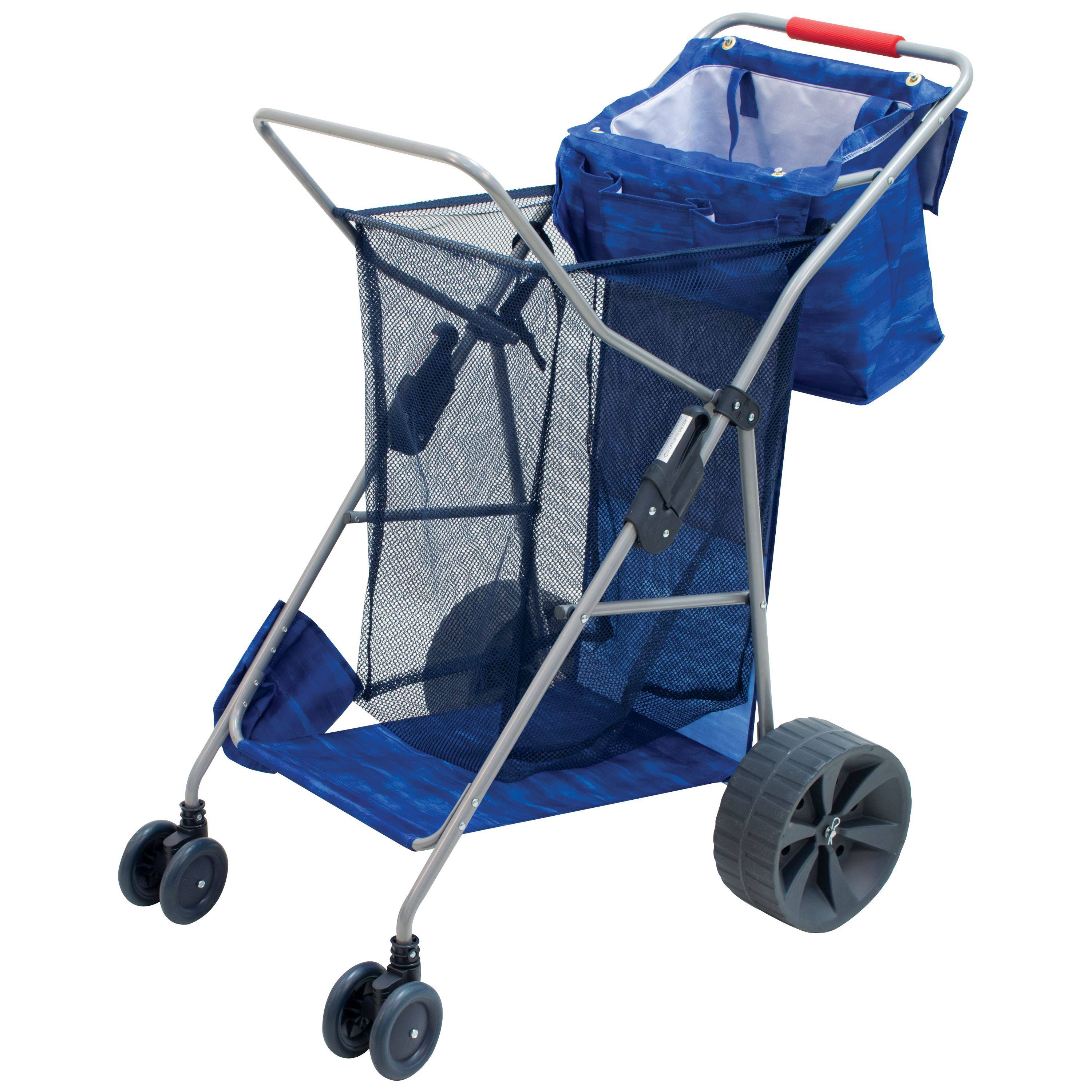 Rio | Wonder Wheeler Deluxe Beach Cart - Dark Blue