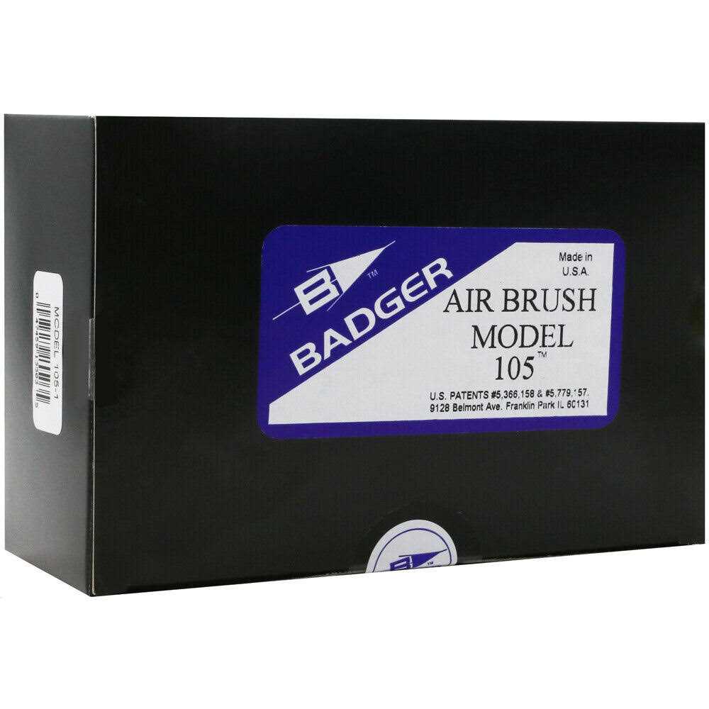 Badger Air-Brush Co 105 Patriot Fine Gravity Airbrush - Shop Hardware Tools Online Store