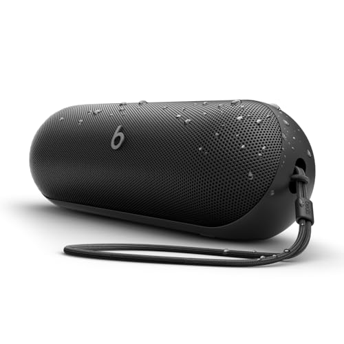 Beats Pill - Portable Bluetooth Speaker- Up to 24H Battery Life, Water Resistant, Bluetooth, Apple & Android Compatible, Seriously Loud Sound for Home, Outdoor and Travel- Champagne Gold
