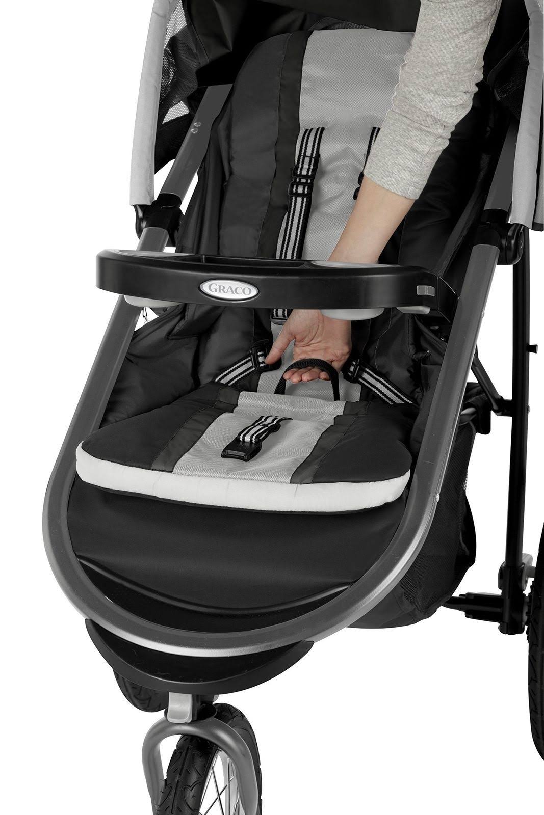 Graco - FastAction Fold Jogger Click Connect Stroller, Gotham