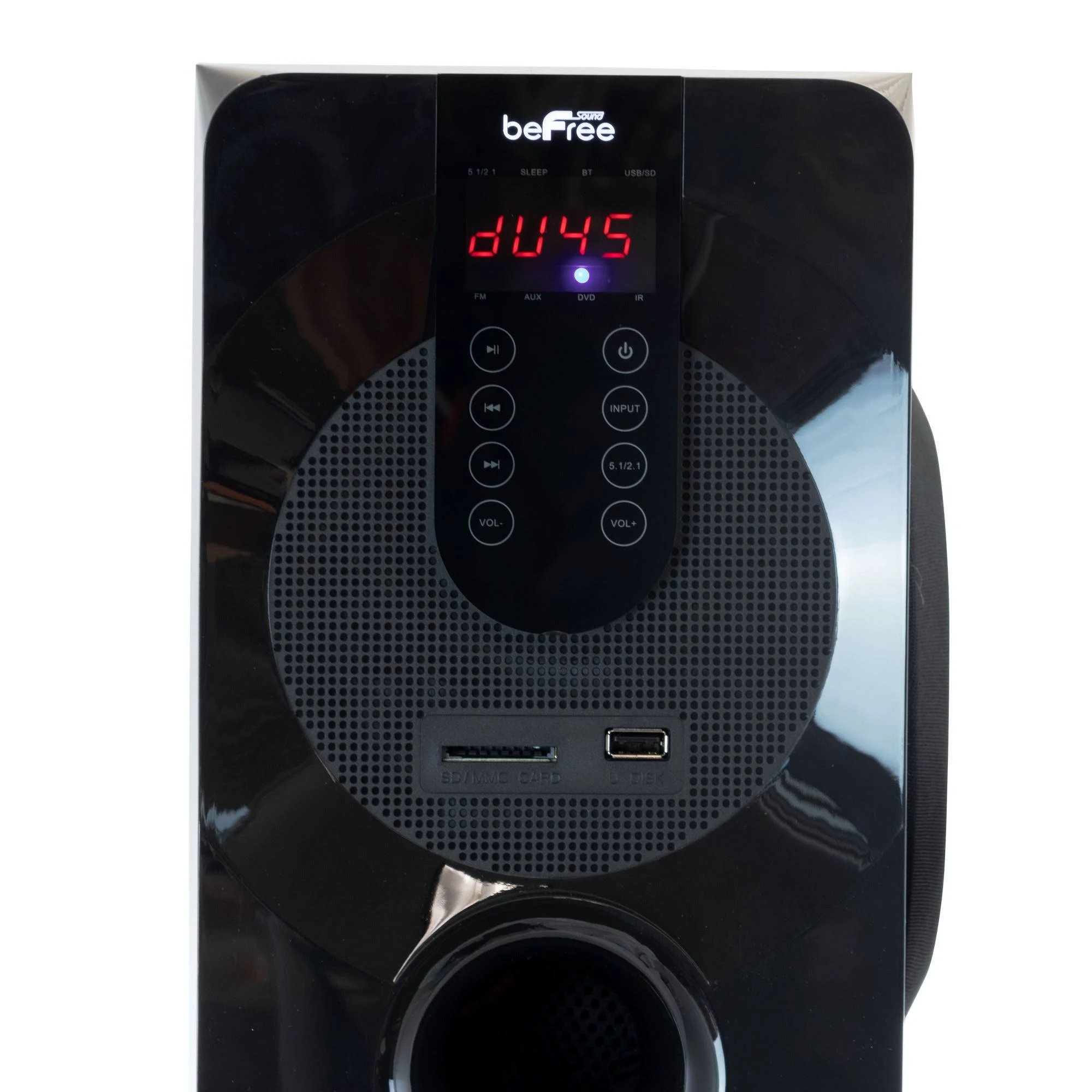 Befree Sound 5.1 Channel Bluetooth Surround Sound Speaker System, Black