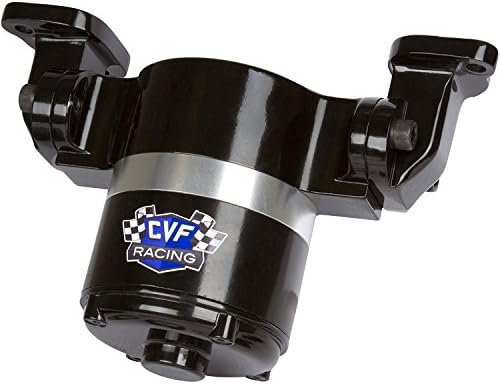 Chevy Small Block Electric Water Pump - 35 GPM, Black Aluminum, 283, 327, 350, 400, SBC