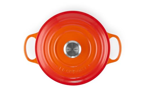 Le Creuset Enameled Cast Iron Signature Sauteuse Oven, 3.5 qt., Cerise